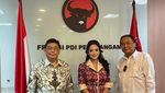Potret Cantik Krisdayanti saat Bekerja di Gedung DPR