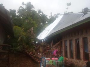Longsor di Pesisir Selatan Sumbar Rusak Empat Rumah