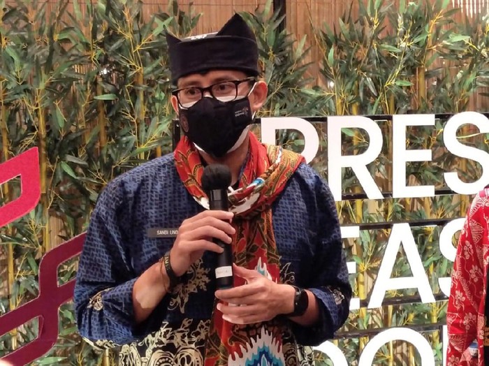Menparekraf Sandiaga Salahuddin Uno