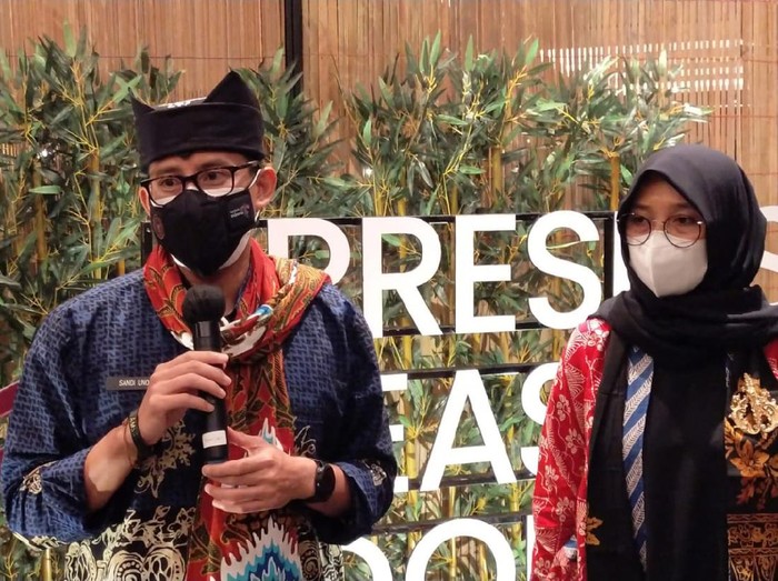 Menparekraf Sandiaga Salahuddin Uno