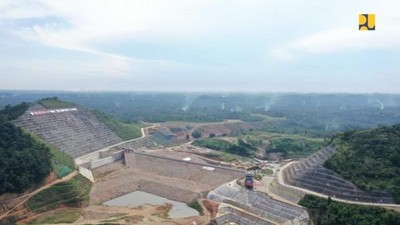 Ini Dia Bendungan Margatiga, Sang Penjaga Lumbung Pangan
