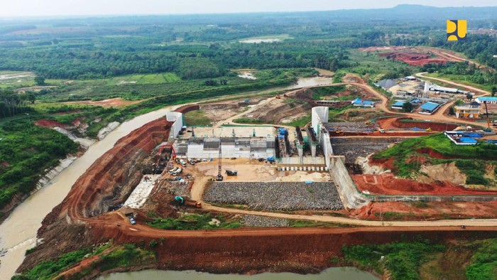 Pembangunan Bendungan Margatiga di Lampung Pembangunan Bendungan Margatiga di Lampung