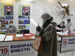 Partai Putin Unggul Pemilu, Oposisi Rusia Tuduh Kecurangan Massal
