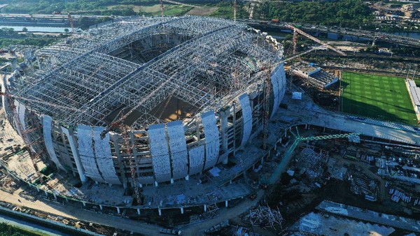 Wajah Terkini Old Trafford Jakarta yang Digeber Anies