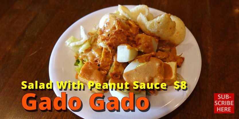 YouTuber Amerika Cicip Gado-gado