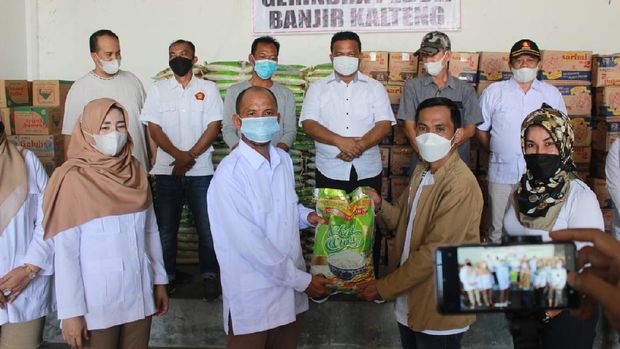 Bantuan bencana banjir Kalteng dari Gerindra