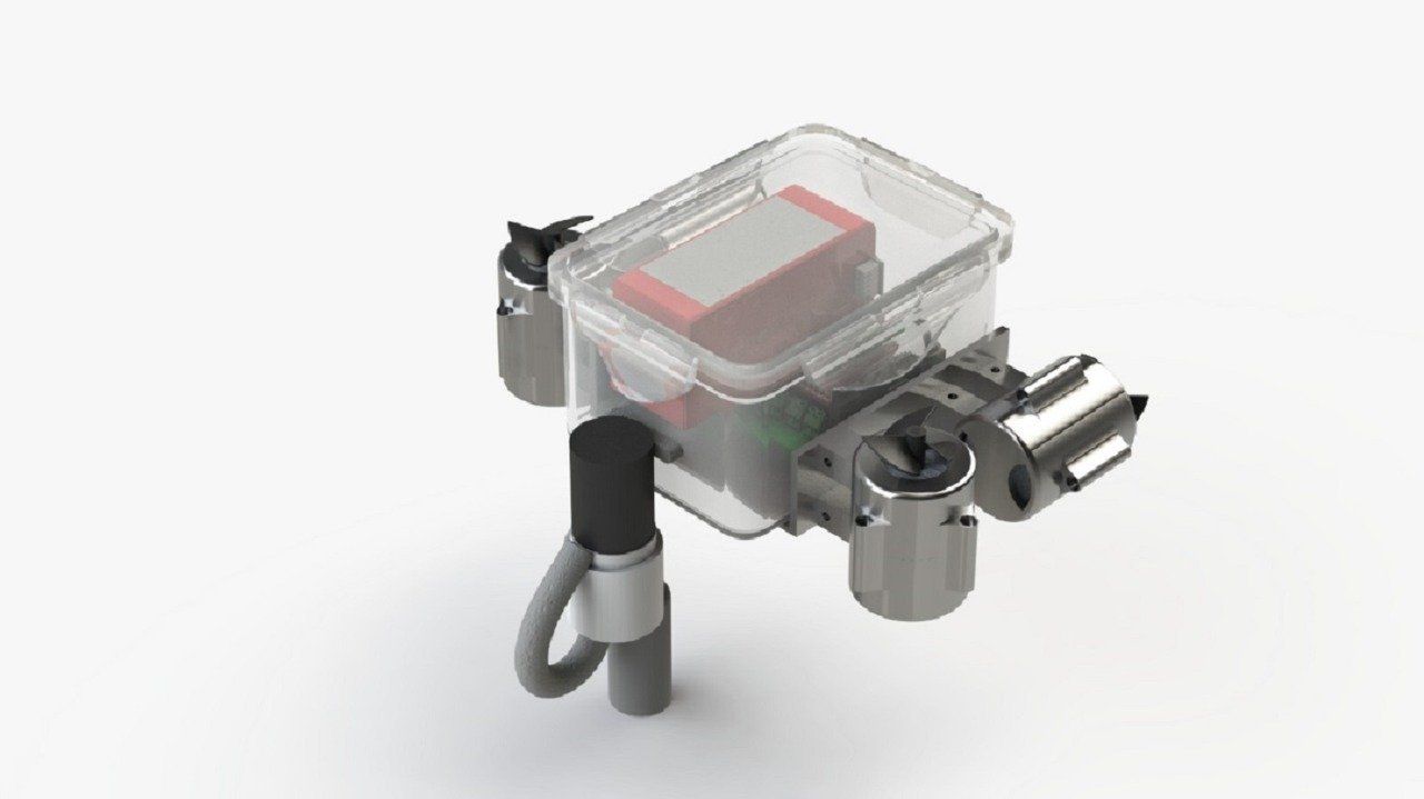 Desain 3D robot Sea Wasp mahasiswa ITS.