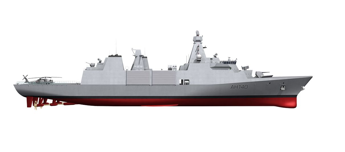 Kapal frigate Arrowhead 140 yang dipesan Kemhan RI