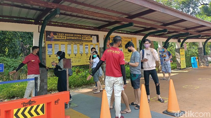Kawasan Taman Impian Jaya Ancol. (Dok. Karin/detikcom)