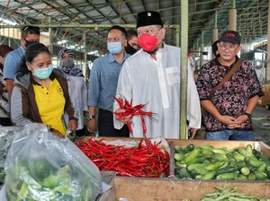 Ketua DPD Minta Vaksinasi Pedagang Pasar Tradisional Diprioritaskan