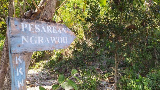 Lokasi proyek Bendung Gerak Karangnongko Lokasi proyek Bendung Gerak Karangnongko