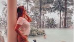 Pose Menggoda Mahesa Putri, Selebgram yang Diserang Teman hingga Drop