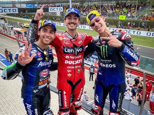 Bagnaia-Quartararo-Bastianini, Top 3 MotoGP 2022