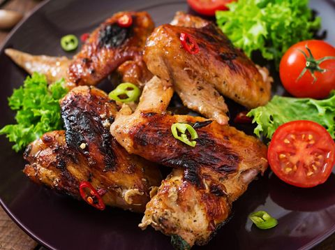 Resep Sayap Ayam Panggang Bumbu Kecap Pedas