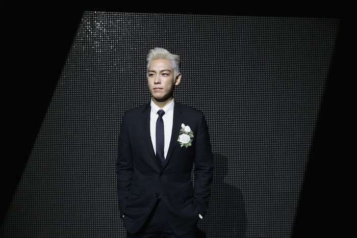 PARIS, FRANCE - JANUARY 23:  T.O.P attends the Dior Menswear Fall/Winter 2016/2017 fashion show at Tennis Club de Paris on January 23, 2016 in Paris, France.  (Photo by Vittorio Zunino Celotto/Getty Images)