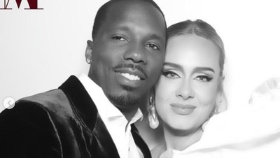 7 Foto Adele dan Pacar Barunya Rich Paul yang Berharta Rp 655 M