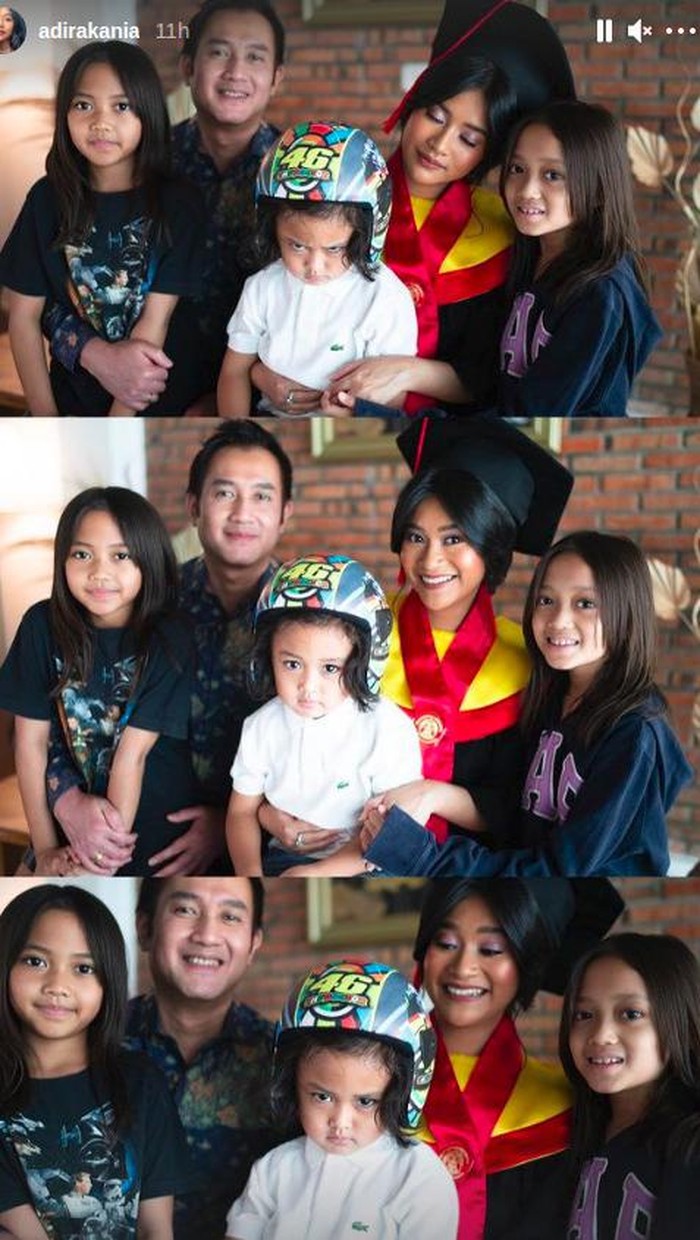 Adira Kania wisuda