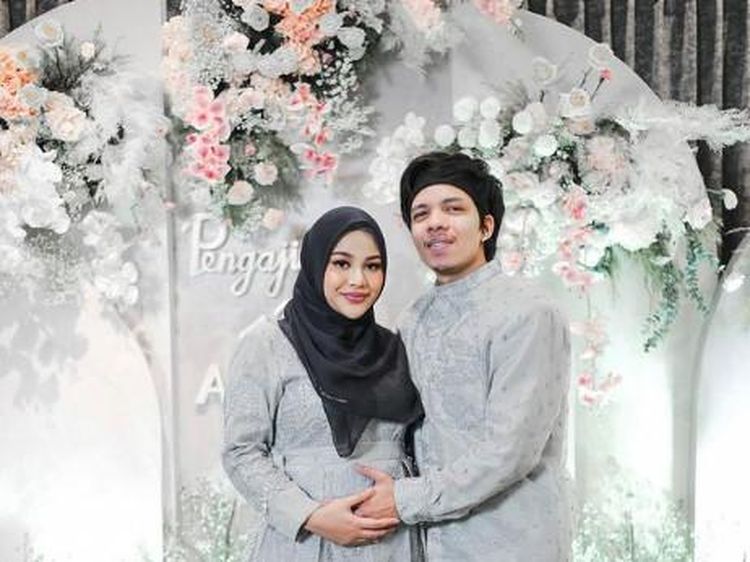 Potret Atta Halilintar-Aurel Hermansyah Gelar Pengajian 4 Bulan Kehamilan