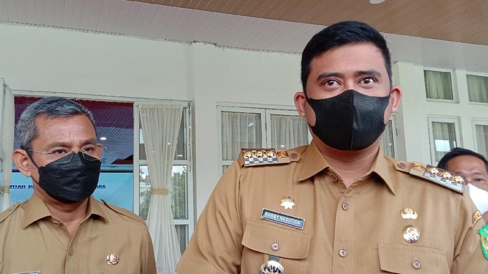 Bobby Nasution (kanan) / Ahmad Arfah-detikcom