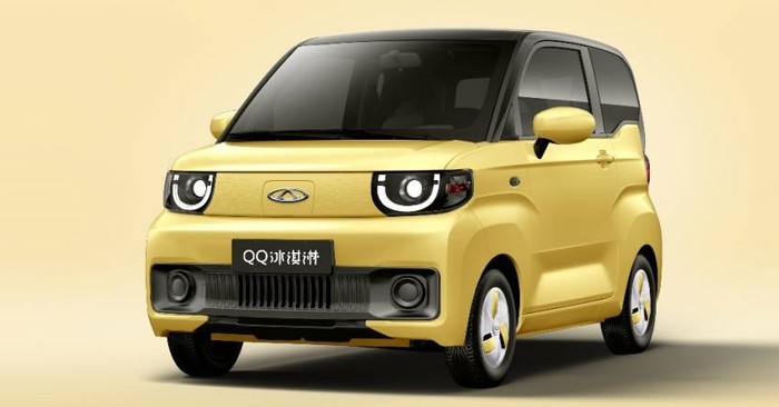 Chery merilis mobil listrik murah seharga Rp 60 jutaan. Namanya Chery QQ Ice Cream