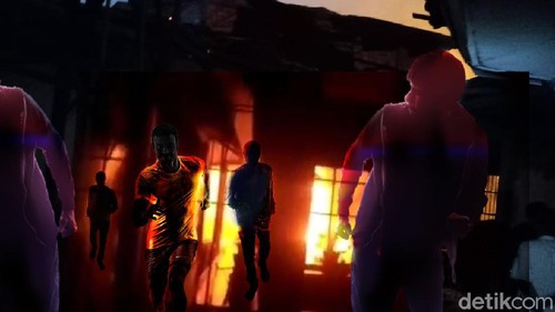 Ilustrasi Kebakaran Lapas