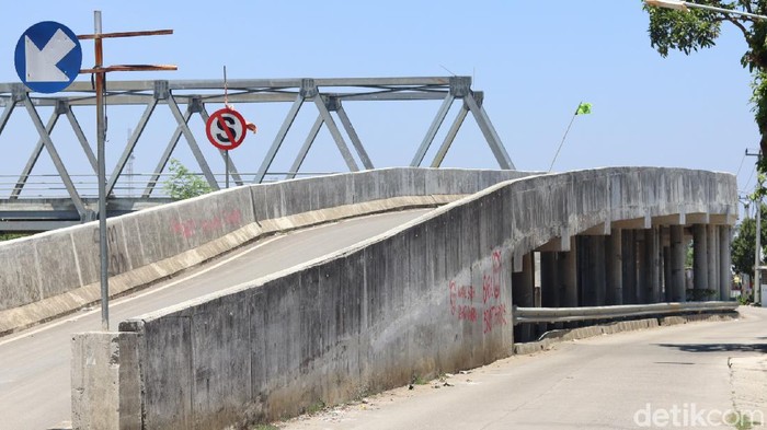 Jembatan Muara Gembong atau Jembatan Jokowi di Kabupaten Bekasi.