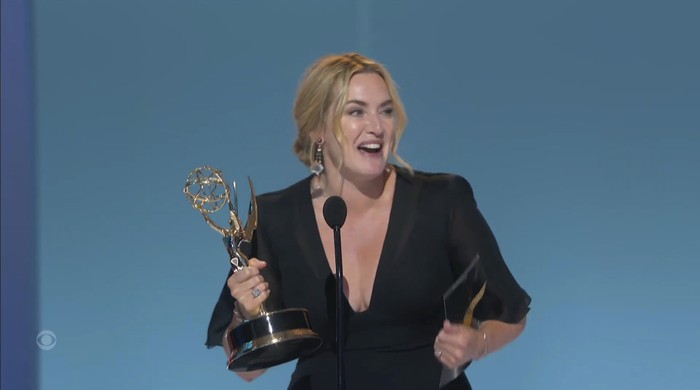 Kate Winslet Kate Winslet arrives at the 73rd Primetime Emmy Awards on Sunday, Sept. 19, 2021, at L.A. Live in Los Angeles. (AP Photo/Chris Pizzello)