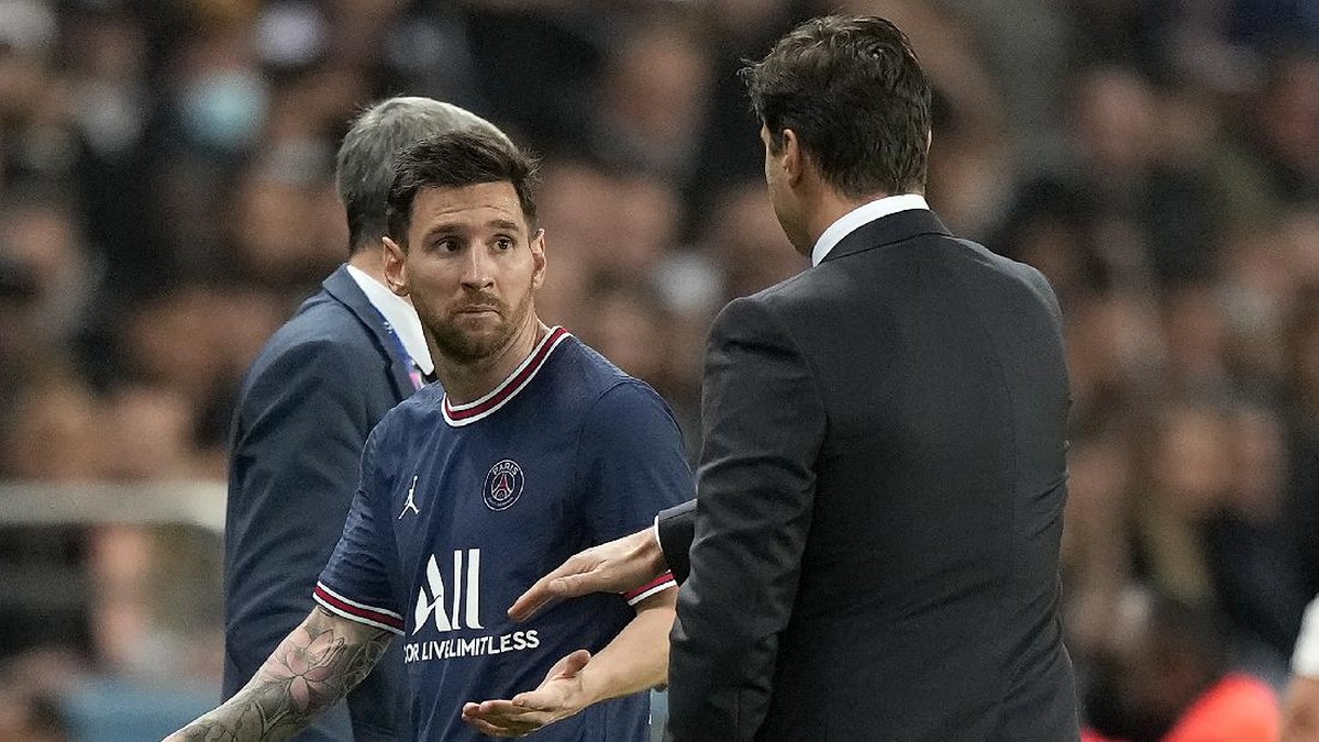 Mungkin Ini Alasan Messi Diganti. Foto: Francois Mori/AP