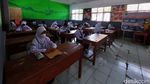 Kegembiraan Siswa Saat Pelaksanaan PTM di Bandung Barat