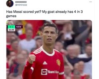 Meme gol Messi