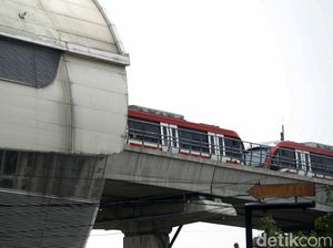 Tabrakan, Kereta LRT Jabodebek Pulang Kampung ke Madiun