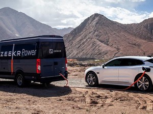 Solusi Mobil Listrik Kehabisan Baterai, Ada Genset Berjalan