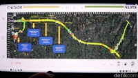 Wijayanto mengungkapkan pengerjaan fisik jalan tol terkendala pembebasan lahan Tanah Kas Desa (TKD). Sehingga sementara lahan TKD, dilewati terlebih dahulu.