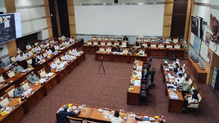 Rapat Dengar Pendapat Kabakamla RI dengan Komisi I DPR RI di Gedung DPR, Senayan, Jakpus