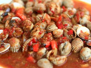 Resep Kerang Dara Saus Padang Pedas ala Warung Seafood