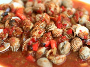 Resep Kerang Dara Saus Padang Pedas ala Warung Seafood