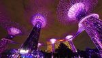 Tengah Berjibaku Lawan Corona, Singapura di Kala Malam Tetap Mempesona