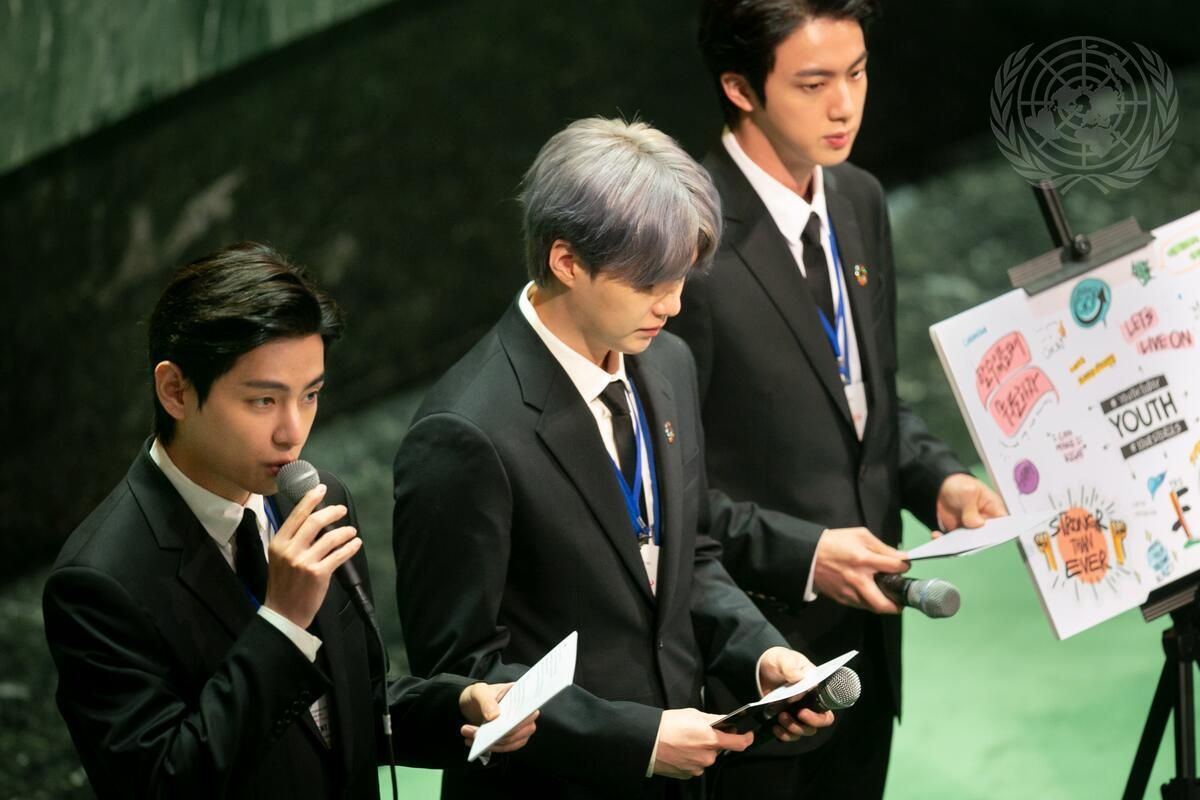 BTS di UNGA ke-76 BTS di UNGA ke-76