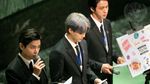 Potret BTS Hadiri UNGA ke-76 Sebagai Utusan Khusus Presiden