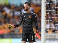 David De Gea adalah pemain paling senior di Manchester United. Bisa jadi, De Gea akan diberi tugas untuk mengomandoi tim di lapangan (Getty Images)