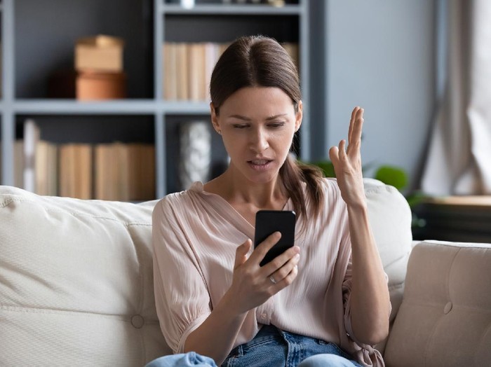 Foto ilustrasi wanita yang mengalami ghosting. Foto ilustrasi wanita yang mengalami ghosting.