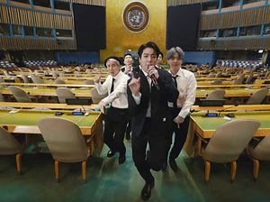 Gaya BTS Pidato di Markas PBB