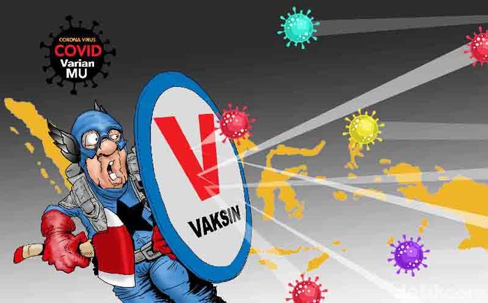 Ilustrasi Virus Corona, Covid 19 Poster