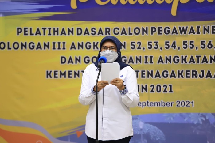 Kepala Pusat Pengembangan SDM Ketenagakerjaan (PPSDM), Helmiaty Basri