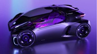 Kaca hampir mendominasi hampir seluruh tubuh sehingga menambah keren ‘tongkrongan’ mobil listrik ini. Foto: Pool (SAIC Design)