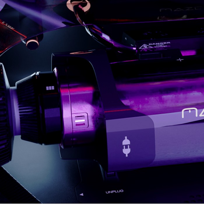 MG Maze Concept EV Desain mobil terinspirasi dari video game MG Maze Concept EV.