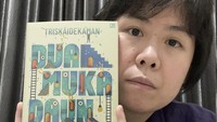 Pintu yang merupakan benda mata lalu dihidupkan oleh Triskaidekaman.  Foto: Triskaidekaman/ Penerbit GPU