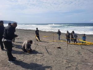 Identitas Kerangka Bersila yang di Pantai Bantul Masih Misterius