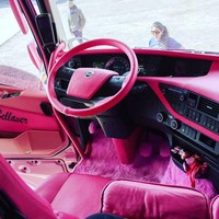 Diakui wanita 38 tahun itu jika truknya memang sebuah strategi marketing sekaligu menjadi simbol wanita di dunia maskulin. Dalam truk itu sendiri, ada berbagai macam hal mulai dari TV, kulkas, hingga dapur. Foto: Instagram @sheila_bellaver_sb