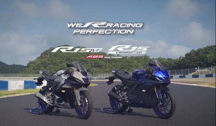 Yamaha R15 V4 yang diperkenalkan di India